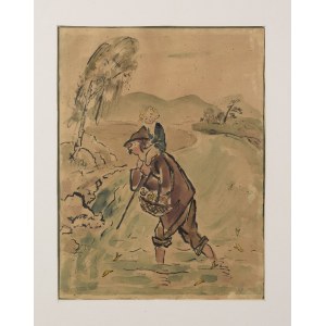 Zbigniew PRONASZKO (1885-1958), Przeprawa przez rzekę