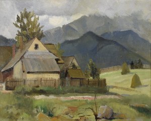 Franciszek WÓJCIK (1903-1984), Pejzaż górski, 1934