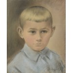 Adam DOBROWOLSKI (1884-?), Portret chłopca