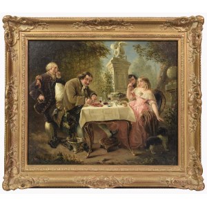 Hermann Maurice COSSMANN (1821-1890), The Feast