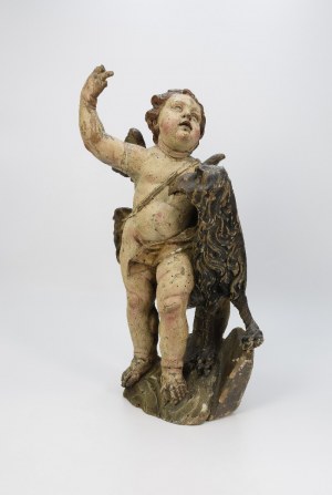 Sculptor unspecified, Polish (?), 19th century, Angel with eagle