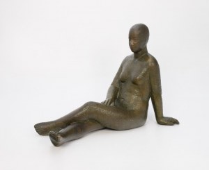 Sculptor unspecified, 20th century, Nude of a seated woman
