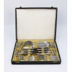 Wojciech BIRKOWSKI [?], Set of silver cutlery for 6 persons, in case