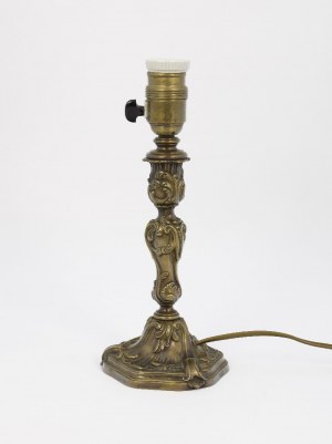 BRACIA ŁOPIEŃSCY Company (founded 1862), Electric lamp in Rococo style