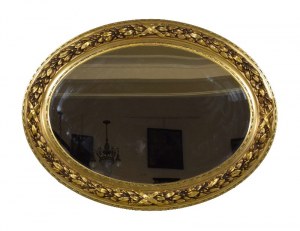 Wall mirror, oval