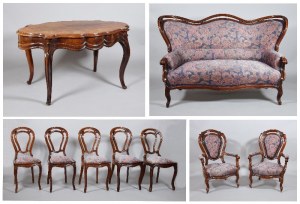 Ensemble de meubles de style Louis Philippe