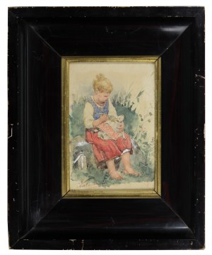 Antoni Kozakiewicz (1841-1929), Dziewczynka z lalką