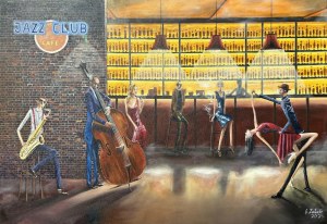 Łukasz Załucki, Blue jazz II, 2024
