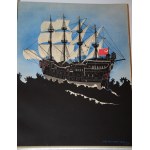 POLAND at sea. Warsaw 1935; Gl. Księg. Military.