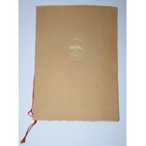 [dedication, edition of 30 copies!] Wlodzimierz Roman Aftanazy at the Ossolineum Library. Wrocław 1982.