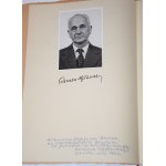 [dedication, edition of 30 copies!] Wlodzimierz Roman Aftanazy at the Ossolineum Library. Wrocław 1982.