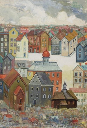 Franciszek MAŚLUSZCZAK (b. 1948), White Market, 2018