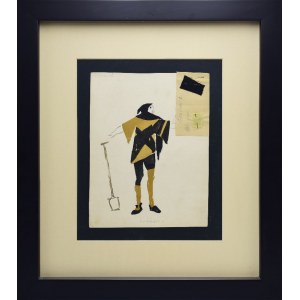 Tadeusz KANTOR (1915 - 1990), Projekt kostiumu grabarza 2