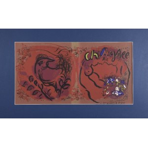 Marc CHAGALL (1887-1985), Album wrapper: Chagall. Lithograph 1, 1960