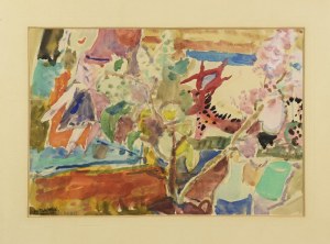 Kazimierz PODSADECKI (1904-1970), Pejzaż abstrakcyjny, 1965