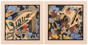 Jacek WRÓBLEWSKI, XX w., Machina czasu, Dyptyk, 1976