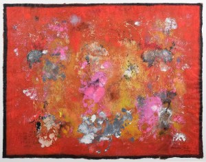 Tamara JAWORSKA (1918-2015), Abstraction, 1990