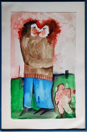 Daniel de Tramécourt (1950-2015), Bez tytułu, 1989