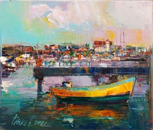 Gienadij Pitsko (ur. 1970), Poranek w Jastarni, 2021