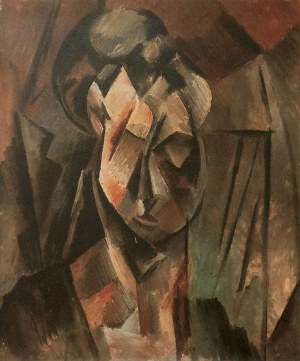 Pablo Picasso (1881-1973), Woman's Head [Fernande], lithograph.