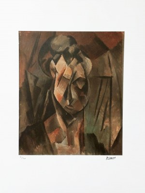 Pablo Picasso (1881-1973), Woman's Head [Fernande], lithograph.
