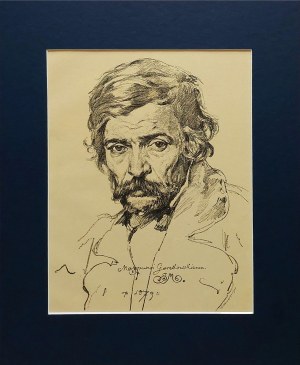 Jan Matejko (1838-1893), Portrait of Marian Gorzkowski, 1879