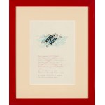Zbigniew Lengren (1919 - 2003), Letter N, from the series Runaway Letters.