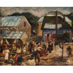 Fryderyk Pautsch (1887 Delatyn - 1950 Kraków), Na targu