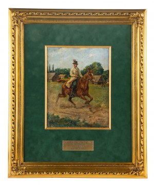 Karol Wierusz-Kowalski (1869 Warszawa - 1953 Poznań), Na zabawę, 1895 r