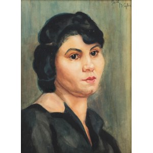 Boleslaw Cybis (1895 Vilnius - 1957 Trenton), Portrait of a Girl, 1925.