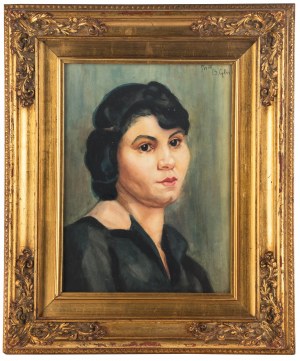 Boleslaw Cybis (1895 Vilnius - 1957 Trenton), Portrait of a Girl, 1925.