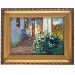 Bronisława Rychter-Janowska (1868 Krakau - 1953 dort), Im Garten