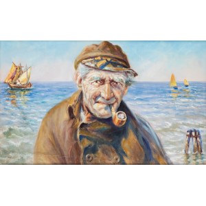 Józefa Maria Józefowicz (1900-?), Rybak z Jastarni, 1935 r.