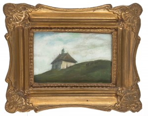 Wojciech Weiss (1875 Leorda in Bukovina - 1950 Krakow), Chapel on the Hill