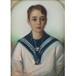 Józef Kidoń (1890 Rudzica - 1968 Warszawa), Portret chłopca, 1938 r.