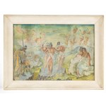 Maja Berezowska (1893 Baranowicze-1978 Warschau), Mythologische Szene, 1959.