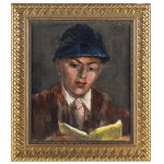 Stanisław Chlebowski (1890 Braniewo - 1969 Gdańsk), Czytający chłopiec, 1936 r.