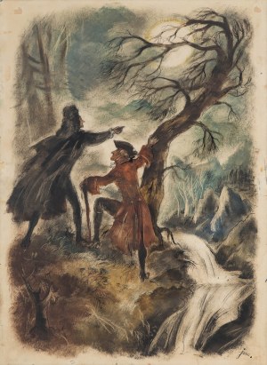 Jan Marcin Szancer (1902 Kraków-1973 Warsaw), Illustration to 
