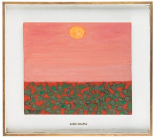 Marek Żuławski (1908 Rzym - 1985 Londyn), Desert in Blossom, 1982 r.