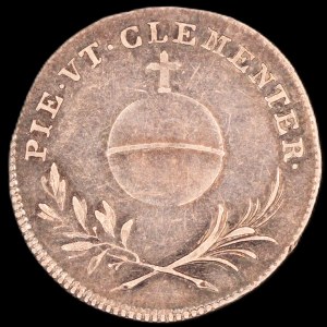 Hongrie. Médaille 1825 Couronnement de la Reine Caroline Augusta Argent
