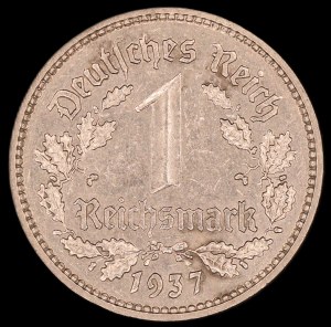 Allemagne. Troisième Reich 1 Reichsmark 1937 A Berlin