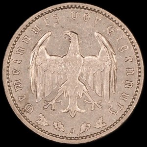 Německo. Třetí říše 1 říšská marka 1937 A Berlín