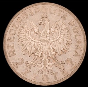 Poland. 2 Zlote 1932 Warsaw Silver