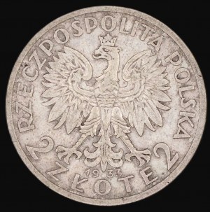 Poland. 2 Zlote 1933 Warsaw Silver