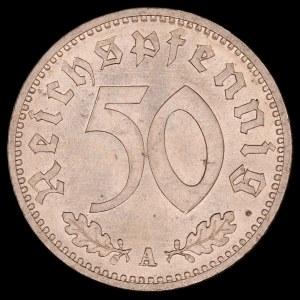 Německo. Třetí říše 50 Reichspfennig 1935 A Berlin