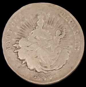 Germany. Bavaria 1/2 Taler 1774 Munich Silver