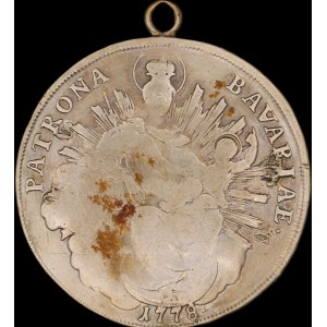 Germany. Bavaria 1 Taler 1778 Munich Silver