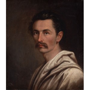 PORTRET MŁODZIEŃCA, poł. XIX w.