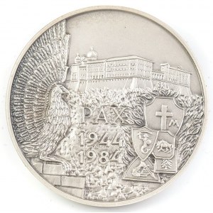 MEDAL, 40 ROCZNICA BITWY POD MONTE CASSINO, 1984