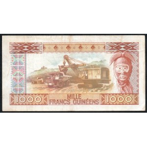 Guinea. 1000 Francs 1985